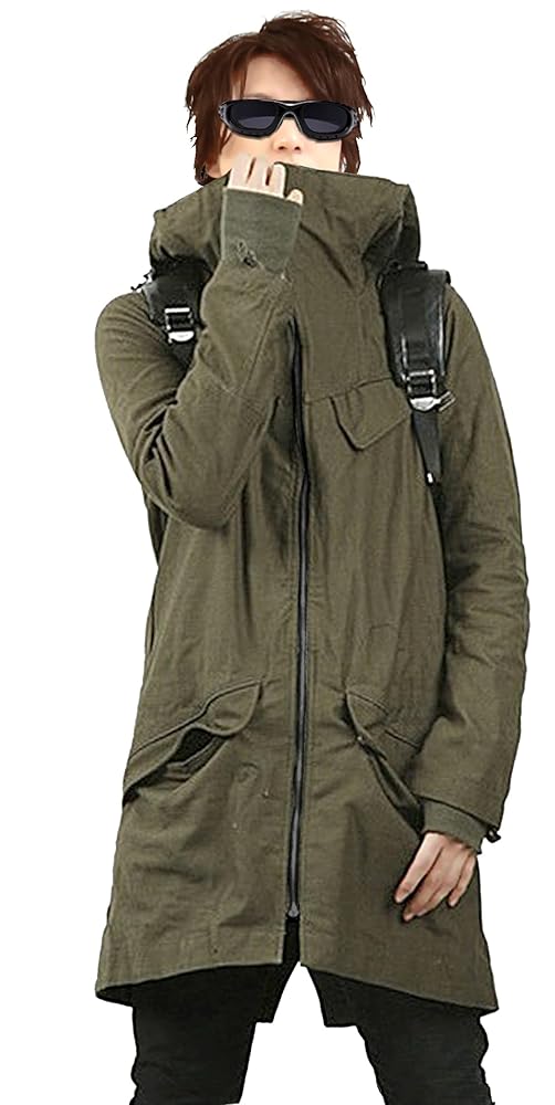 EMPORIO ARMANI オリーブ モッズコート Amazon | [Aletta domani] モッズコート メンズ 厚手タイプ